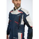 Endurojacke IXON - Midgard grau blau schwarz