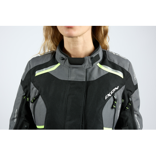 Endurojacke IXON - Midgard lady schwarz grau fluogelb S