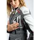 Endurojacke IXON - Midgard lady grau schwarz rot