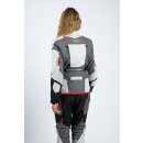 Endurojacke IXON - Midgard lady grau schwarz rot XS