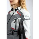 Endurojacke IXON - Midgard lady grau schwarz rot XS