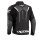 Lederjacke IXON - Jackal schwarz anthrazit weiss L