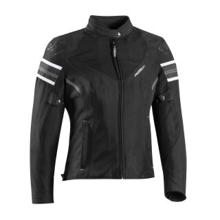 Blouson IXON - Ilana Evo lady schwarz weiss M