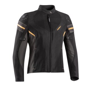 Blouson IXON - Ilana Evo lady schwarz anthrazit gold XS