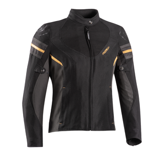 Blouson IXON - Ilana Evo lady schwarz anthrazit gold XL