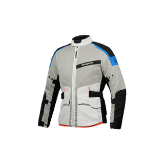 Endurojacke IXON Njord mod grau blau rot L