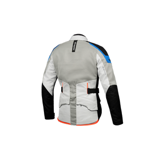 Endurojacke IXON Njord mod grau blau rot L