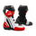 Stiefel FALCO - Elite GP weiß rot schwarz 39