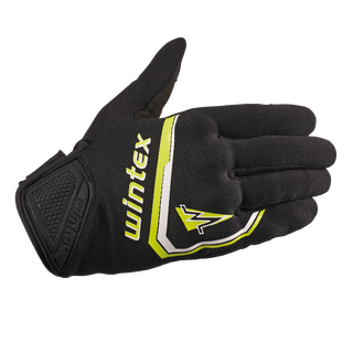 Handschuhe SIMPLY Schwarz Fluogelb 2XL