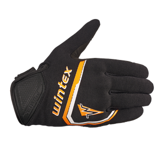 Handschuhe SIMPLY Schwarz Orange M