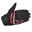 Handschuhe SIMPLY Schwarz Rot XL