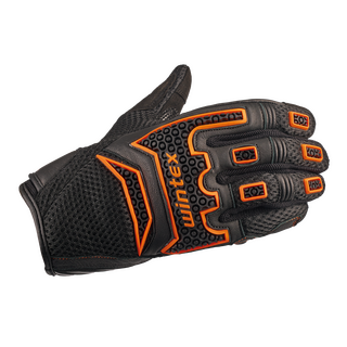 Handschuhe TERRA Schwarz Orange 3XL