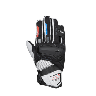 Handschuhe IXON - Skeid schwarz grau rot S