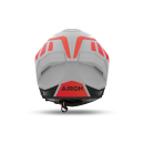 Sturzhelm AIROH Matryx Rider grau matt rot