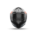 Sturzhelm AIROH Matryx Rider grau matt rot