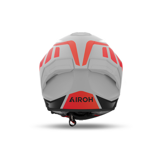 Sturzhelm AIROH Matryx Rider grau matt rot S