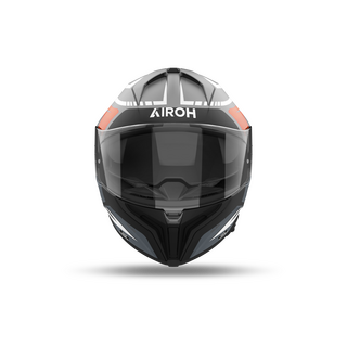 Sturzhelm AIROH Matryx Rider grau matt rot XL