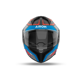 Sturzhelm AIROH Matryx Rider schwarz matt grau orange XS