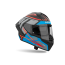 Sturzhelm AIROH Matryx Rider schwarz matt grau orange XS