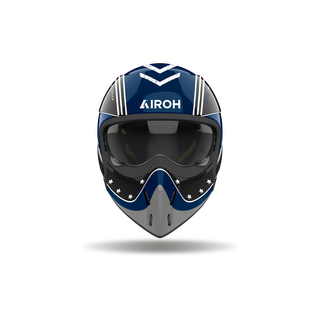 Sturzhelm AIROH J-110 Command Blau S