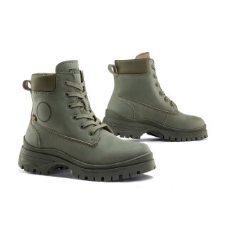 Stiefel FALCO - Zarah lady Army Grün 40