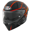 Sturzhelm KYT R2R Concept schwarz rot