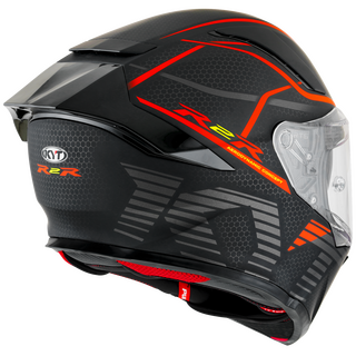 Sturzhelm KYT R2R Concept schwarz rot 2XL