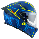 Sturzhelm KYT R2R Concept blau gelb