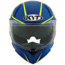 Sturzhelm KYT R2R Concept blau gelb