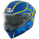 Sturzhelm KYT R2R Concept blau gelb