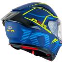 Sturzhelm KYT R2R Concept blau gelb