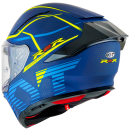 Sturzhelm KYT R2R Concept blau gelb