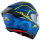 Sturzhelm KYT R2R Concept blau gelb