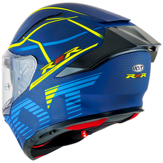 Sturzhelm KYT R2R Concept blau gelb XS