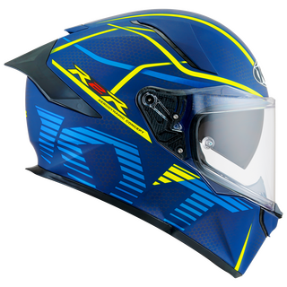 Sturzhelm KYT R2R Concept blau gelb S