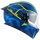 Sturzhelm KYT R2R Concept blau gelb M