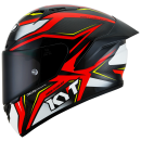 Sturzhelm KYT NZ R.- Stride rot weiss