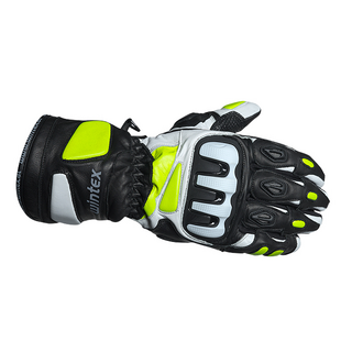 Handschuhe SBK Wei Schwarz Fluolime XL