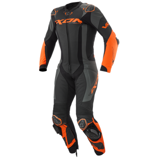 Lederoverall IXON - Vortex 3 schwarz anthrazit orange S