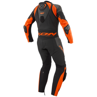 Lederoverall IXON - Vortex 3 schwarz anthrazit orange S