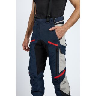 Endurohose IXON - Midgard grau blau schwarz