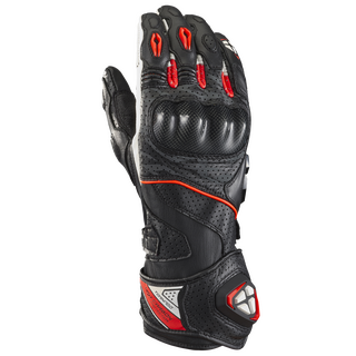 Handschuhe IXON - Tornado Air schwarz weiß rot