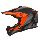 Sturzhelm NOX - MX Fusion schwarz matt orange