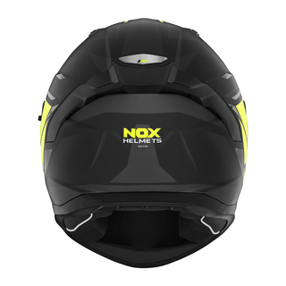 Sturzhelm NOX - N 401 Xeno schwarz matt gelb 2XL