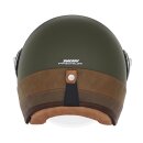 Sturzhelm NOX - Heritage Leather khaki braun