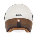 Sturzhelm NOX - Heritage Leather beige braun