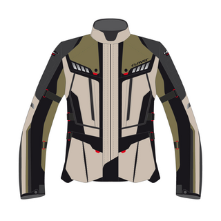 Endurojacke CLOVER - Crossover Schwarz Sand XL