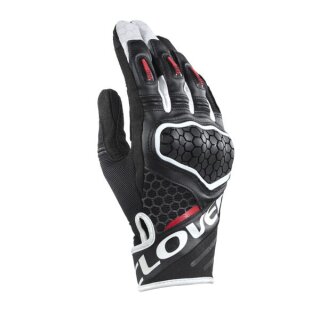 Handschuhe CLOVER - Predator 2 schwarz weiss XL