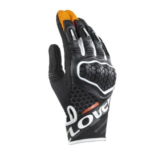 Handschuhe CLOVER - Predator 2 schwarz orange