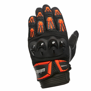 Handschuhe MX Protector Schwarz Orange M